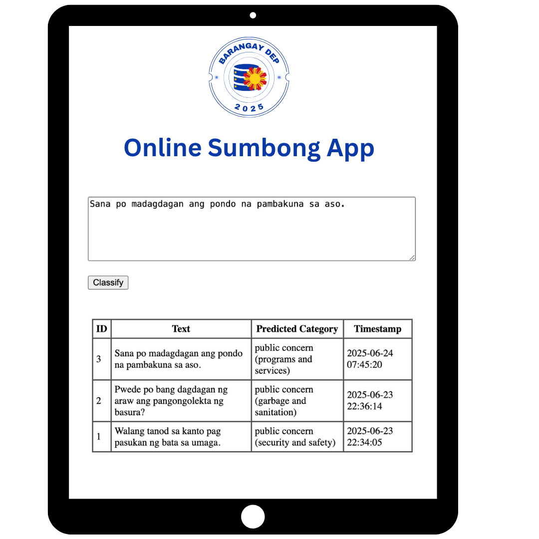 Online Sumbong Preview